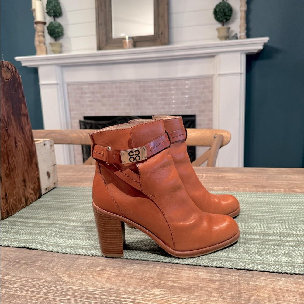 Coach Leather Booties